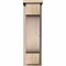 Ekena Millwork Newport Smooth Corbel w/Backplate, Douglas Fir, 7 1/2"W x 10"D x 26"H COR08X10X26NEW01SDF - alternate 4